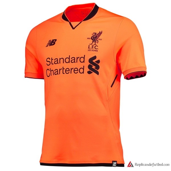 Camiseta Liverpool Tercera equipación 2017-2018